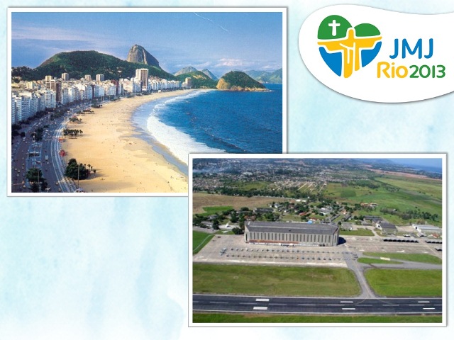 Bento XVI estará em Copacabana e Santa Cruz para os Atos Centrais da JMJ Rio2013