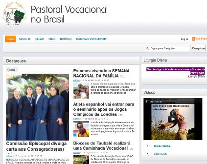 Lançado site da Pastoral Vocacional no Brasil.