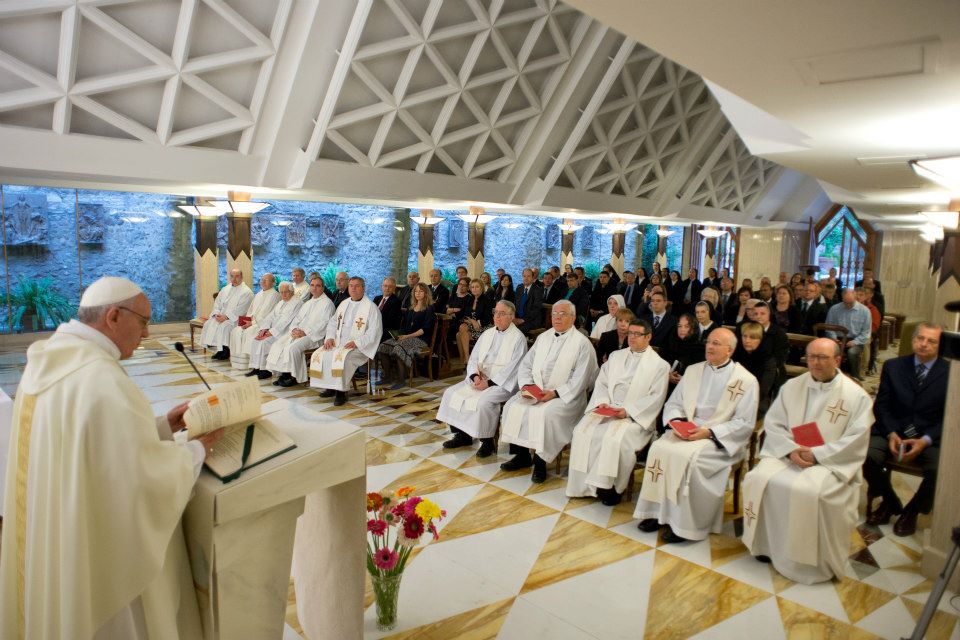 Na homilia da manhã, Papa disserta sobre a felicidade dos cristãos