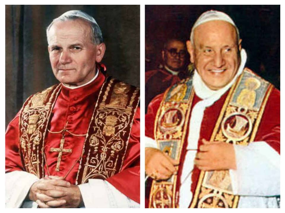 João XXIII e João Paulo II serão santos em 27 de abril de 2014
