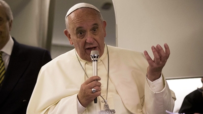 No avião, Papa ressalta momentos marcantes da viagem à Terra Santa