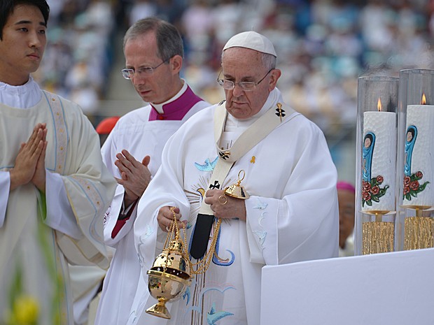 Papa celebra Missa, em Daejeon, "Mãe da nossa Esperança"