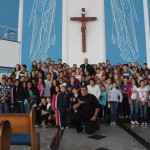 Paróquia Nossa Senhora Aparecida recebe dom Cesar em Visita Pastoral