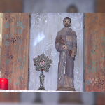 Relíquia e imagem de São Francisco de Assis passam pela Diocese de São José