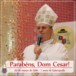Dom Cesar completa 7 anos de episcopado