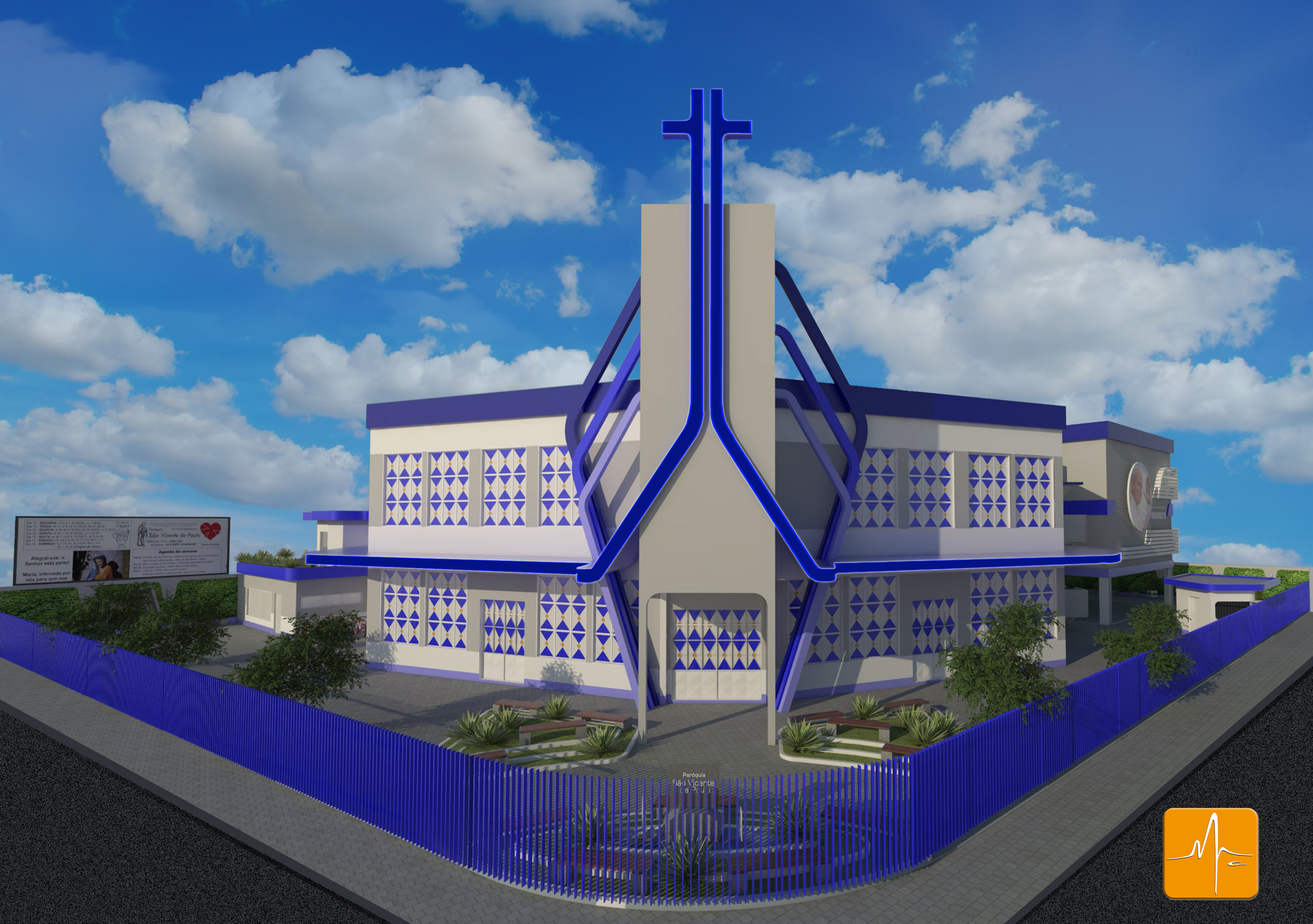Paróquia São Vicente de Paulo lança projeto de revitalização da matriz