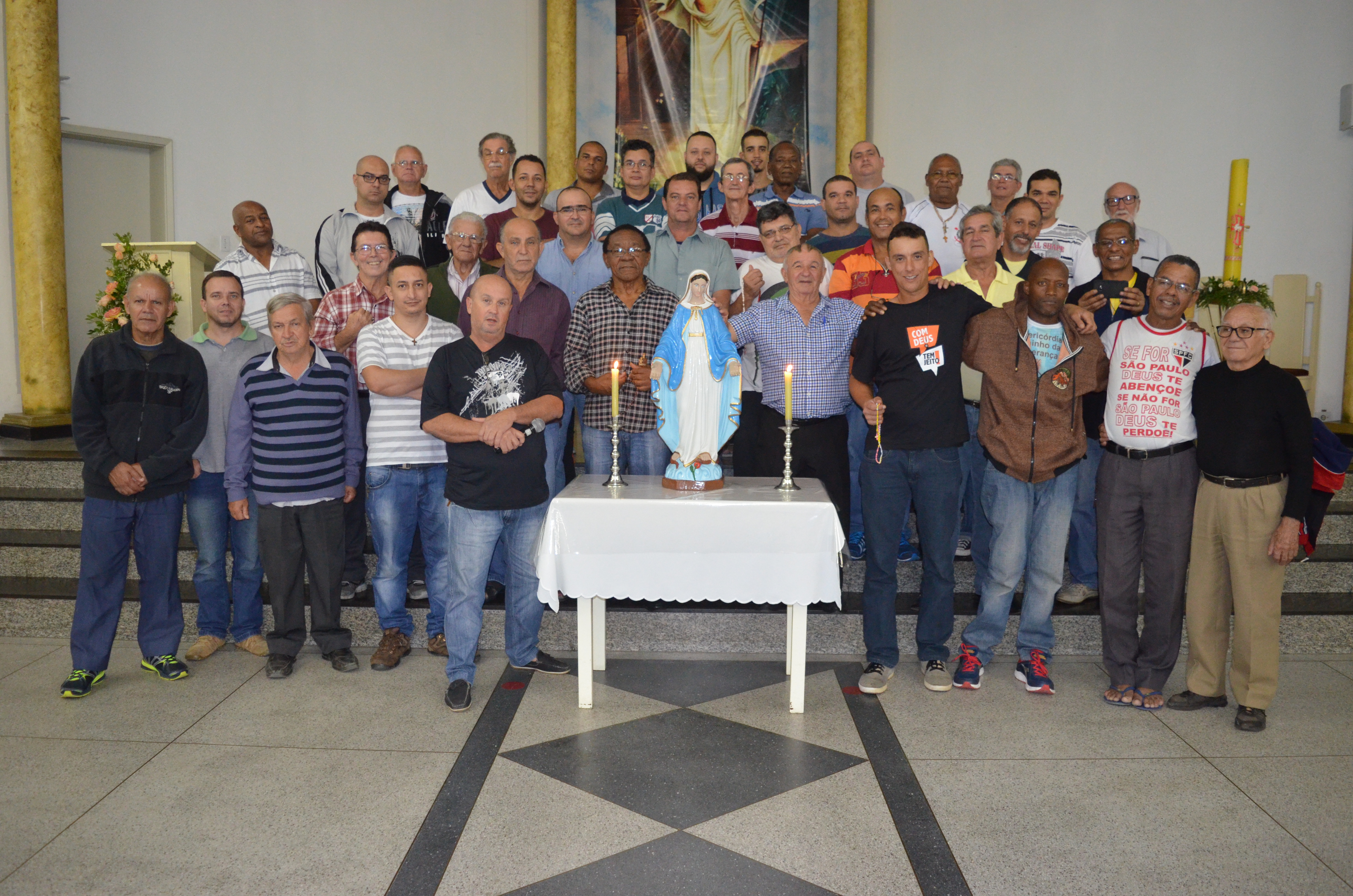 Paróquia São Vicente inicia Terço dos Homens