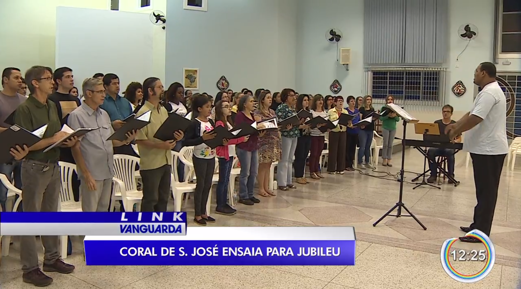 Saiu na mídia - Coro de 100 vozes se prepara para missa em Aparecida