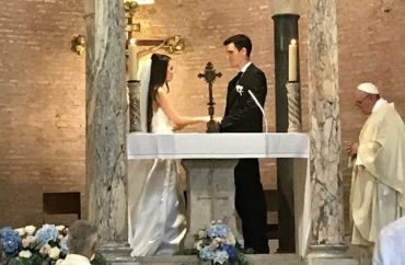 O Papa no meu casamento: o testemunho da noiva brasileira
