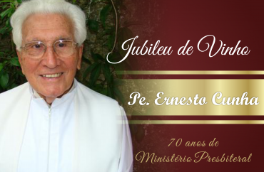Padre Ernesto Cunha celebra 70 anos de ministério presbiteral