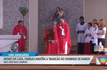 Saiu na Mídia: Domingo de Ramos na Paróquia Nossa Senhora de Fátima, no Altos de Santana