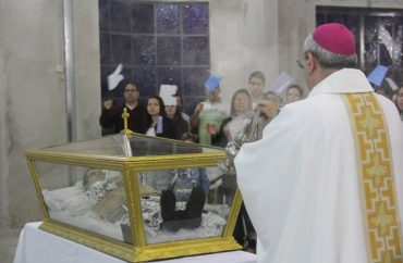 Paróquia São João Bosco recebe as relíquias do padroeiro
