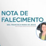 Nota de falecimento – Sra. Francisca Maria de Jesus, mãe do Pe. Magela