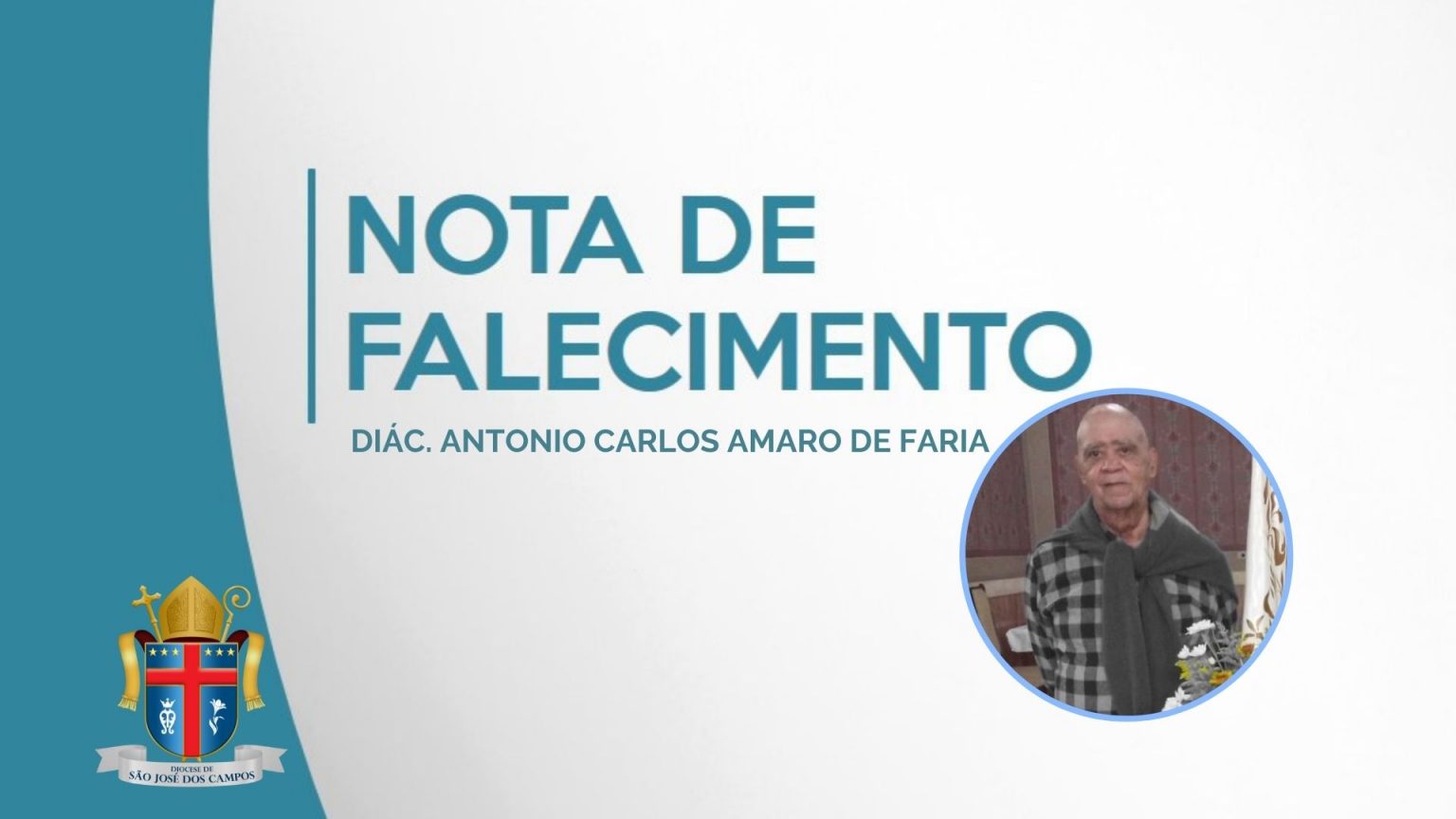 Nota De Falecimento Di C Antonio Carlos Amaro De Faria Diocese S O Jos Dos Campos