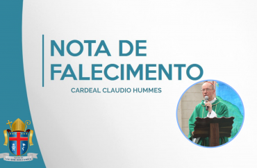 Nota de Falecimento - Cardeal Claudio Hummes