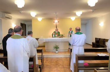 Na Capela Domus Romana: Dom Cesar presidiu a Santa Missa na abertura da Visita AD Limina Apostolorum do Regional Sul 1