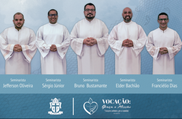 Ordenação Diaconal de cinco seminaristas