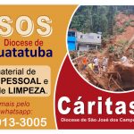 SOS Caraguatatuba: Colabore doando material de higiene pessoal e limpeza