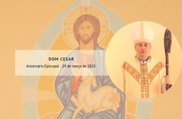 Dom Cesar Teixeira celebra 14 anos de Ordenação Episcopal