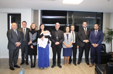 Secretário-geral da CNBB recebe representantes de maioria de uniões e associações de juristas católicos do Brasil