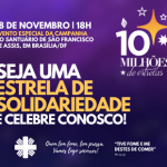 Campanha 10 milhões de estrelas, da Cáritas brasileira, neste ano será realizada presencialmente com transmissão ao vivo