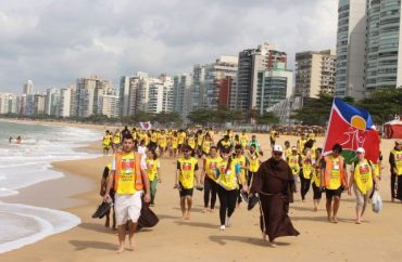 Franciscanos acolhem 400 jovens para a Caminhada Franciscana da Juventude