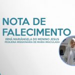 Nota de falecimento – Ir. Mariangela, PMMI