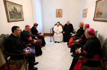 Presidência da CNBB é recebida pelo Papa Francisco em audiência, no Vaticano