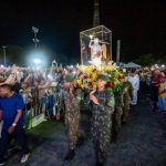 Imagem de São Miguel Arcanjo de Gargano chega a Maceió e mobiliza milhares de fiéis em consagração