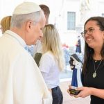 Papa Leão recebeu a imagem de Santa Dulce dos Pobres