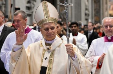Uma nova cruz pastoral para o Papa Leão XIV.