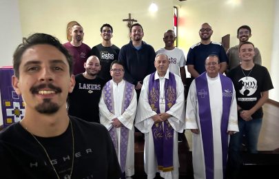 Dom Cesar realizou uma Formação e Missa com seminaristas da Etapa do Discipulado