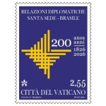 Vaticano: os 200 anos de relações entre Brasil e Santa Sé com selo comemorativo