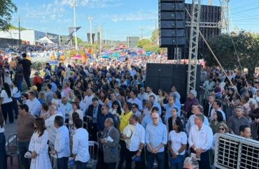 Beatificação do padre Lanciotti reúne milhares de fiéis em Jauru