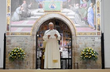 Uma missa e um encontro com jovens e franciscanos na agenda do Papa em Assis