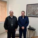 Dom Cesar recebe o Tenente-Brigadeiro do Ar Mauro Bellintani