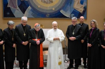 Leão XIV recebe bispos luteranos pelo desejo comum de reconciliação