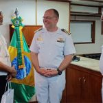 Navio-Escola do Brasil reforça laços com a Igreja em Cabo Verde